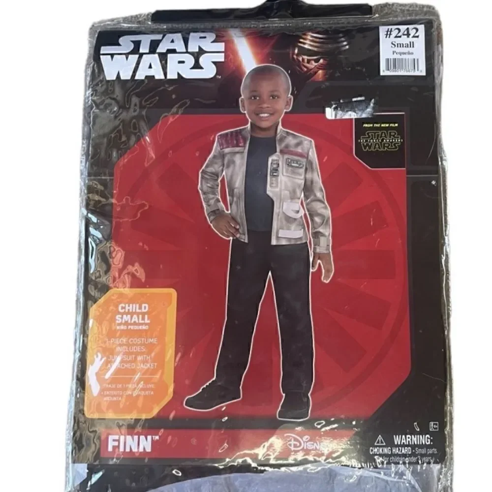 Disney Star Wars The Force Awakens Finn Costume New